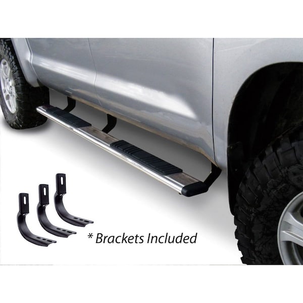 Go Rhino 07-17 SILVERADO/SIERRA 1500/15-17 SILVERADO/SIERRA 2500HD/3500HD OE XTREME SIDES POLISHED 685404687PS - main